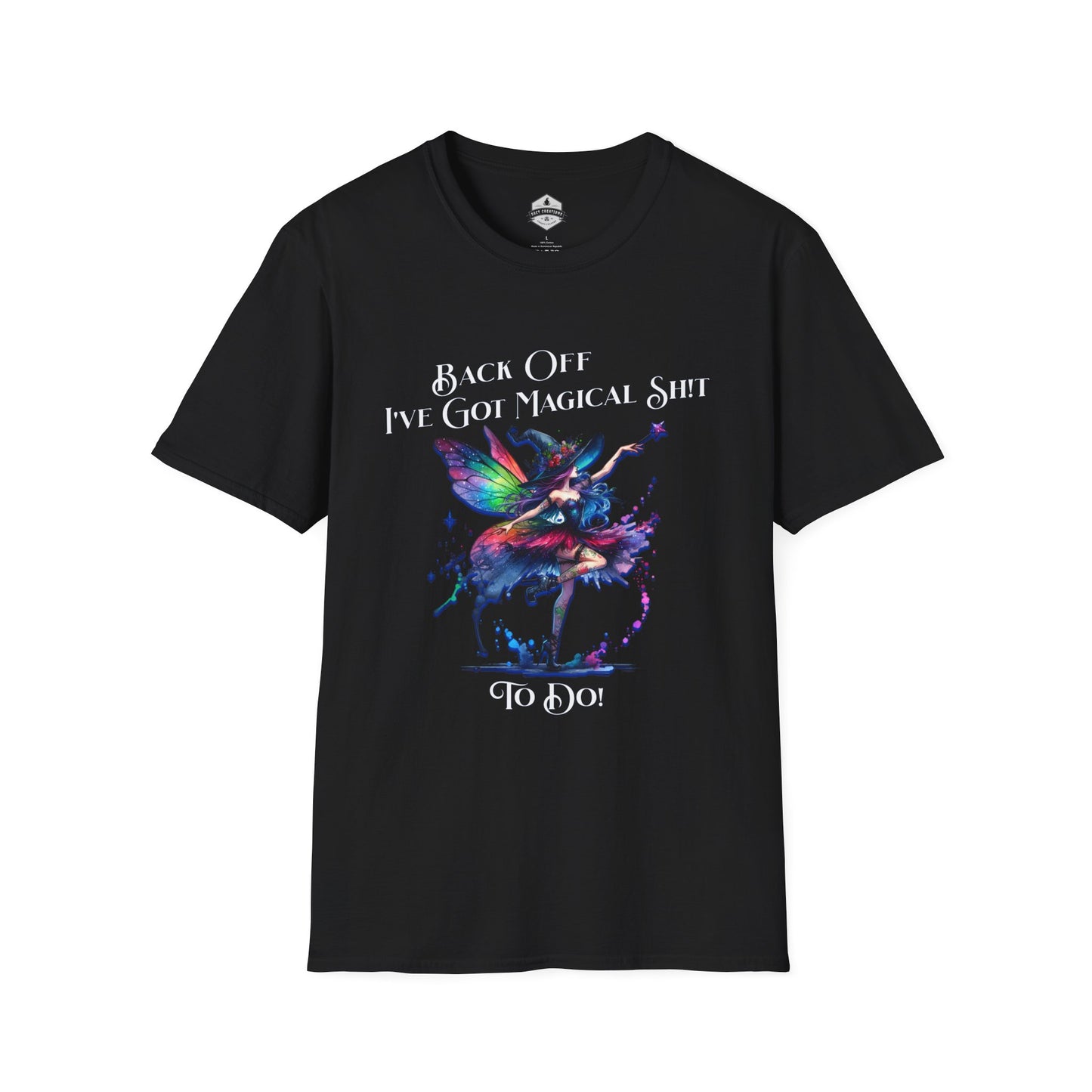Back Off I've Got Magical Stuff To Do Unisex T-Shirt, Graphic Tee, Gothic Tee, Magic Lover Gift