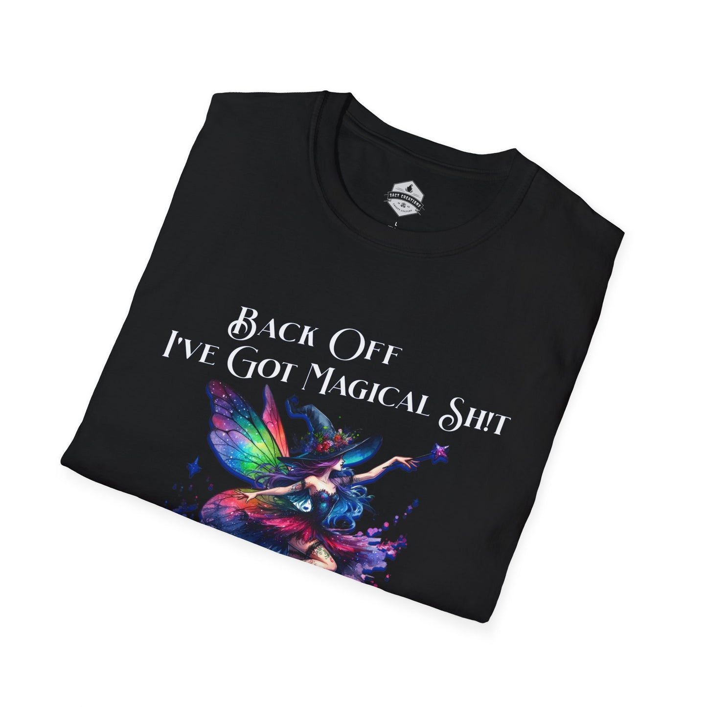 Back Off I've Got Magical Stuff To Do Unisex T-Shirt, Graphic Tee, Gothic Tee, Magic Lover Gift