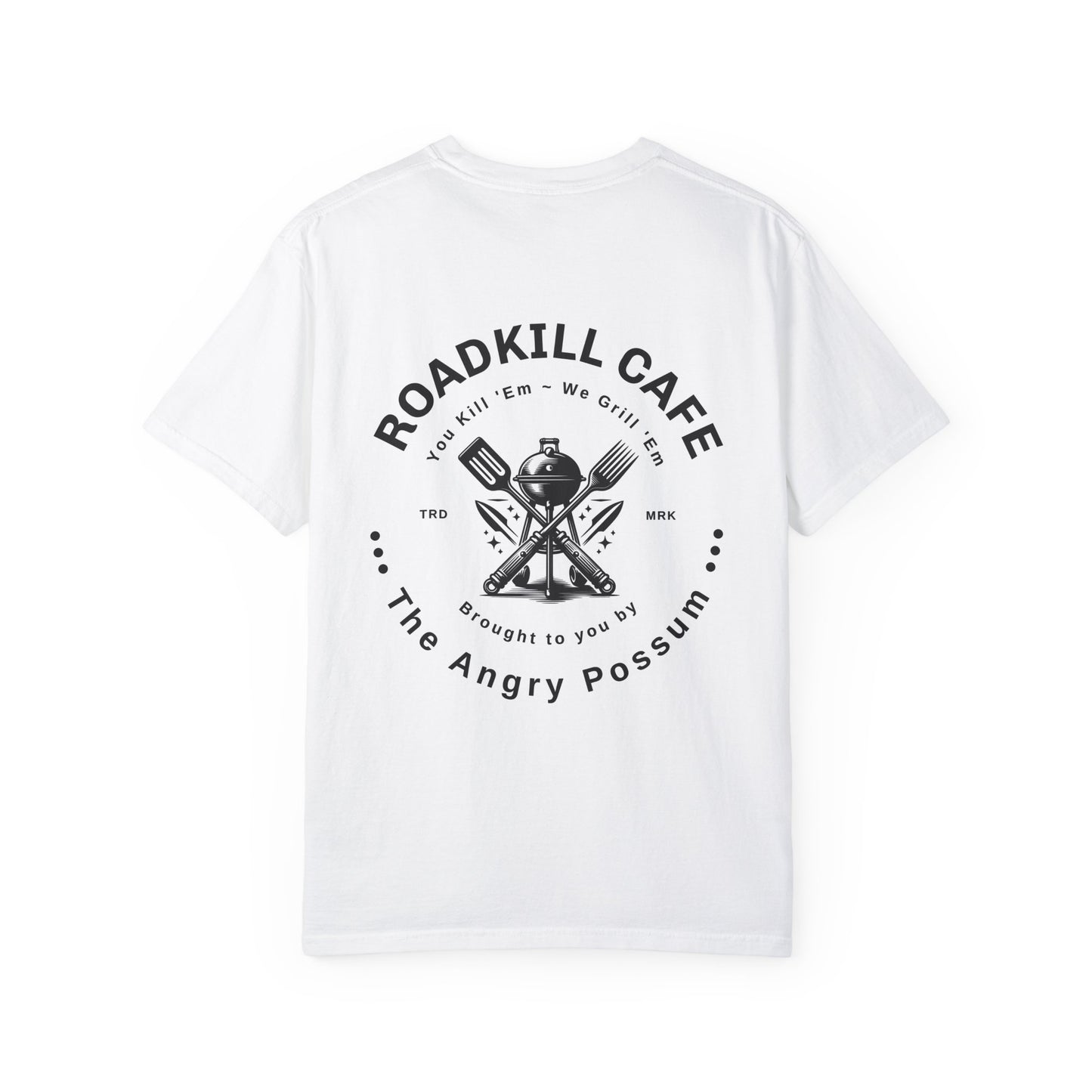 Roadkill Cafe T-shirt, Funny BBQ Shirt, Cute Unisex Tee, Unique Graphic Top, Vintage Style Apparel