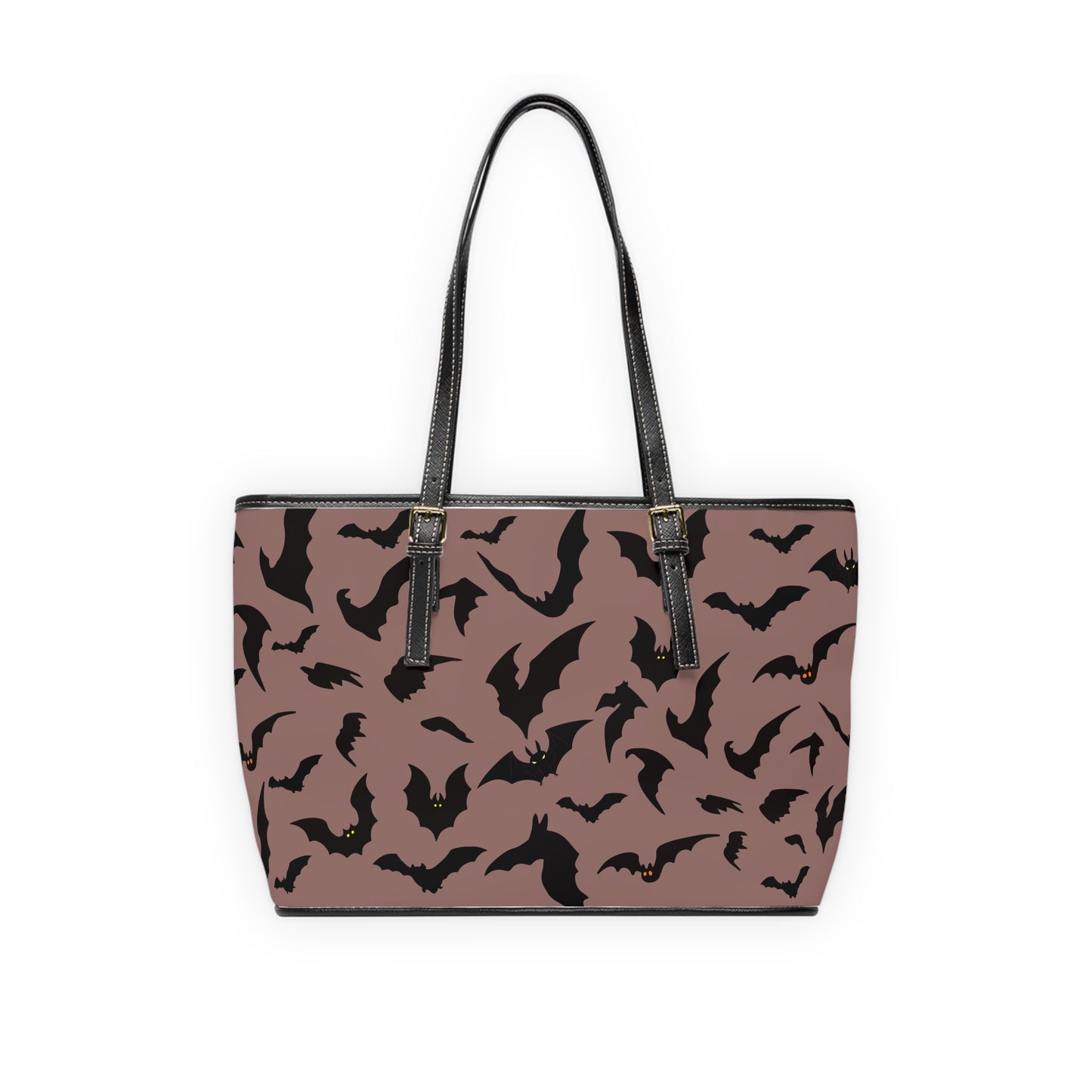 Pink Bat Gothic Shoulder Bag, Spooky Purse for Halloween, PU Leather Crossbody Bag, Witchy Handbag, Gothic Accessories, Vampire Gift