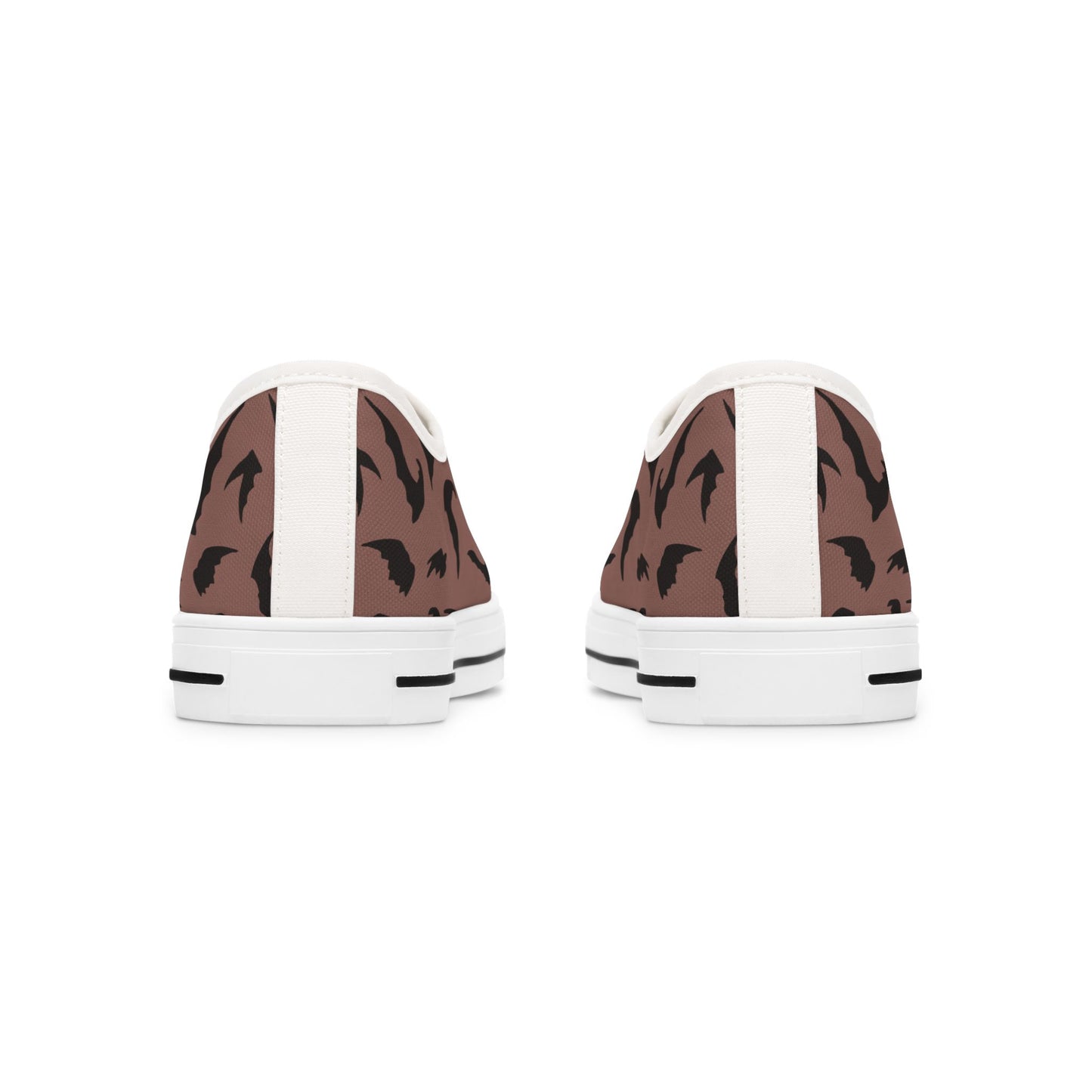 Women's Bat Sneakers PINK, Halloween Goth Shoes, Low Top Sneaker, Cute Womens Shoes, Animal Print Sneaks