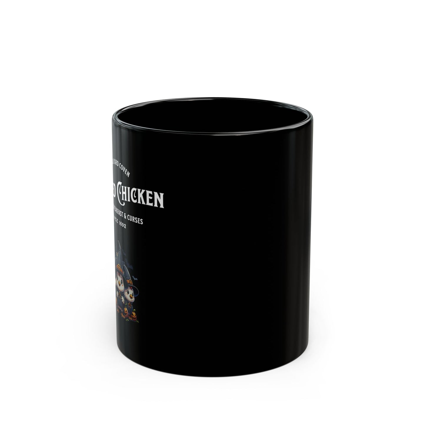 Wicked Chicken - Black Mug (11oz, 15oz)