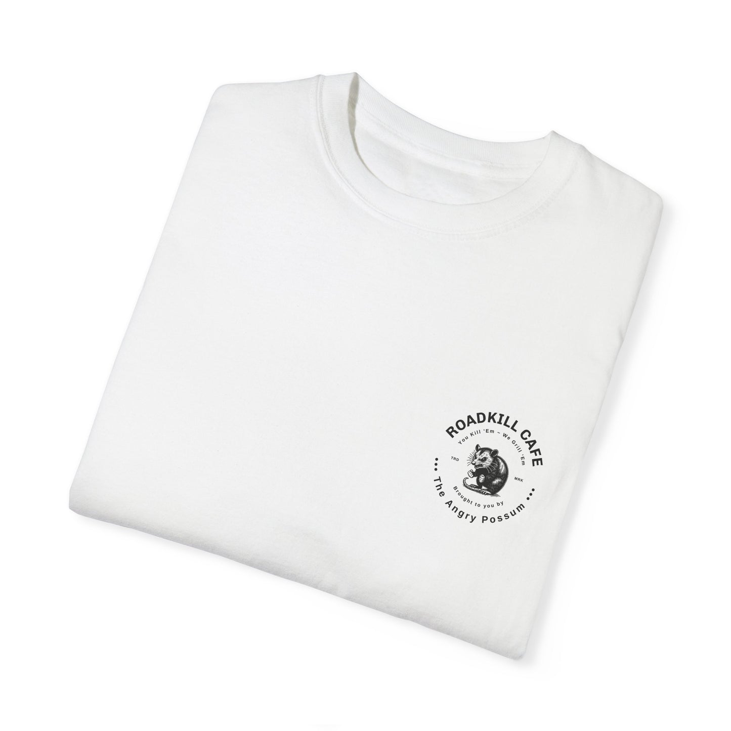 Roadkill Cafe T-shirt, Funny BBQ Shirt, Cute Unisex Tee, Unique Graphic Top, Vintage Style Apparel