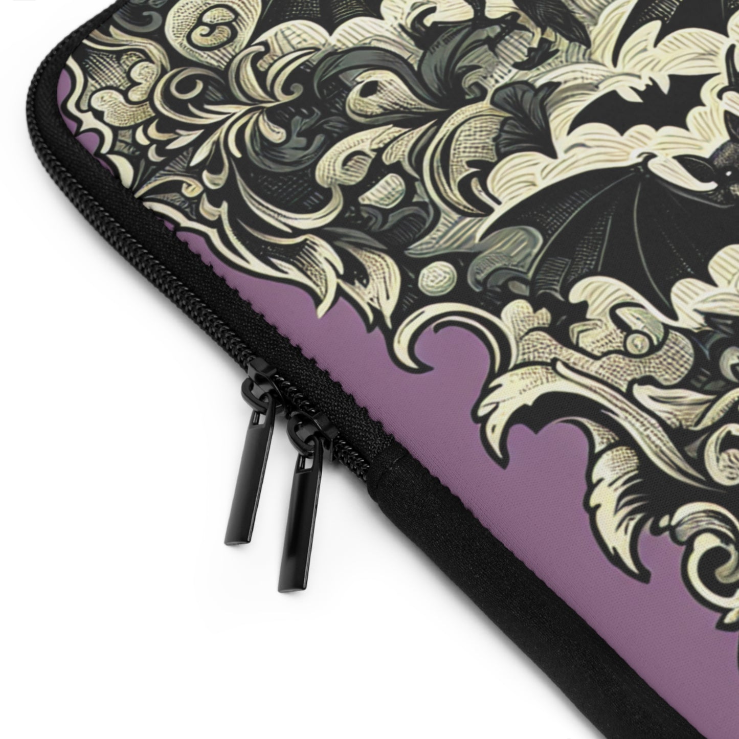 Bats Laptop Sleeve, Gothic Tech Accessories, Spooky Computer Case, Halloween Tablet Cover, Creepy Work Supplies