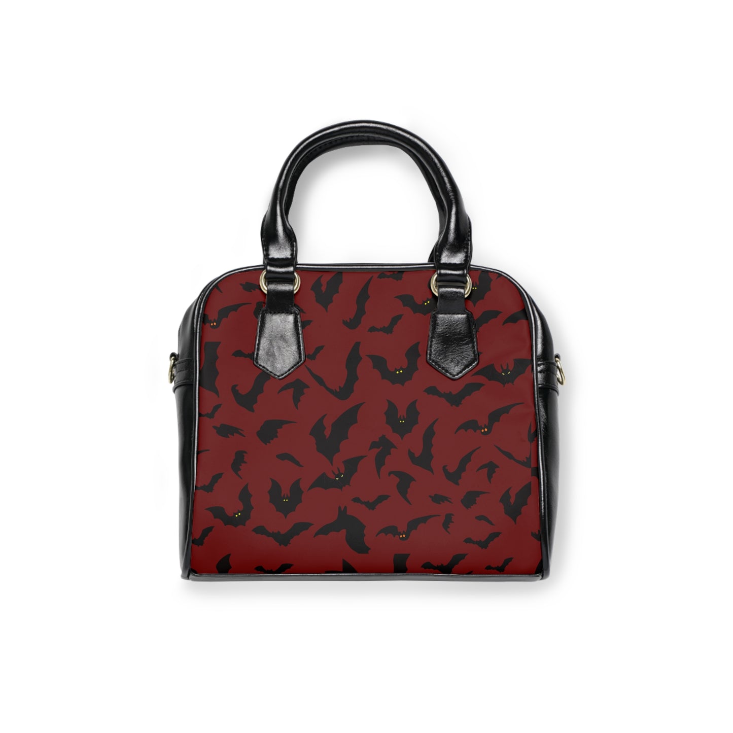 Shoulder Handbag, Gothic Bat Bag, Halloween Purse, Dark Style Crossbody, Spooky Goth Tote, Alternative Handbag