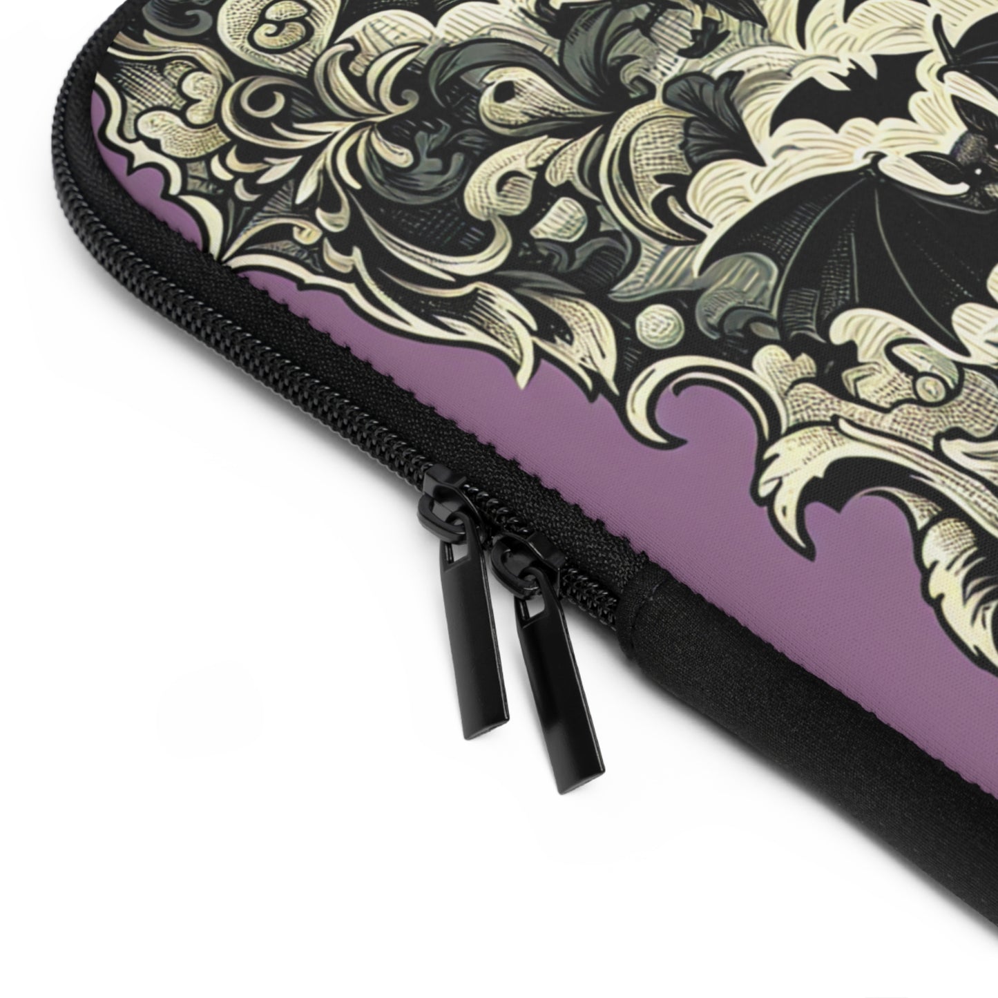 Bats Laptop Sleeve, Gothic Tech Accessories, Spooky Computer Case, Halloween Tablet Cover, Creepy Work Supplies