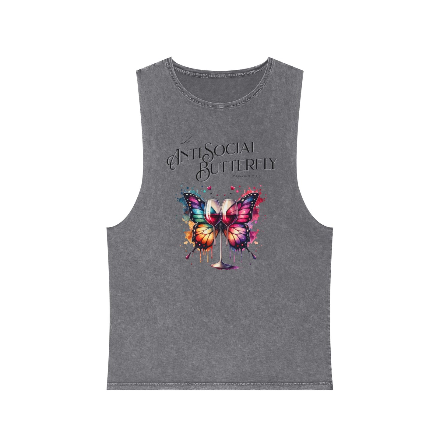 Unisex Stonewash Tank Top