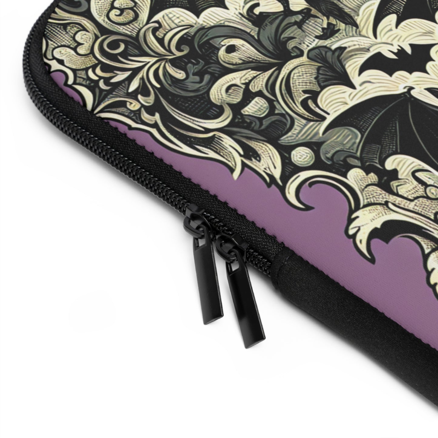 Bats Laptop Sleeve, Gothic Tech Accessories, Spooky Computer Case, Halloween Tablet Cover, Creepy Work Supplies
