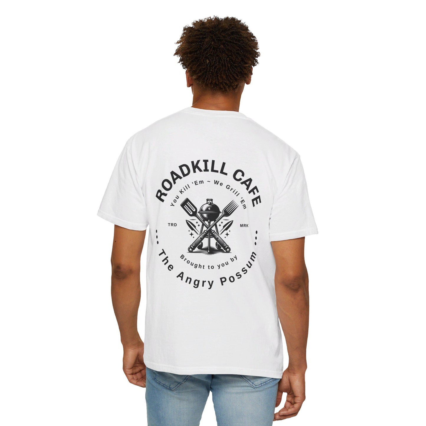 Roadkill Cafe T-shirt, Funny BBQ Shirt, Cute Unisex Tee, Unique Graphic Top, Vintage Style Apparel