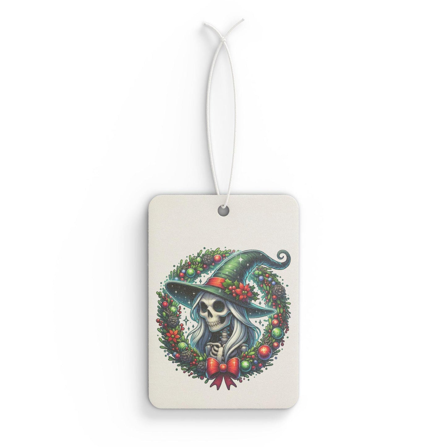 Car Air Freshener - Christmas Witch, Holiday Car Accessory, Festive Car Decor, Seasonal Car Scent, Xmas Gift for Drivers