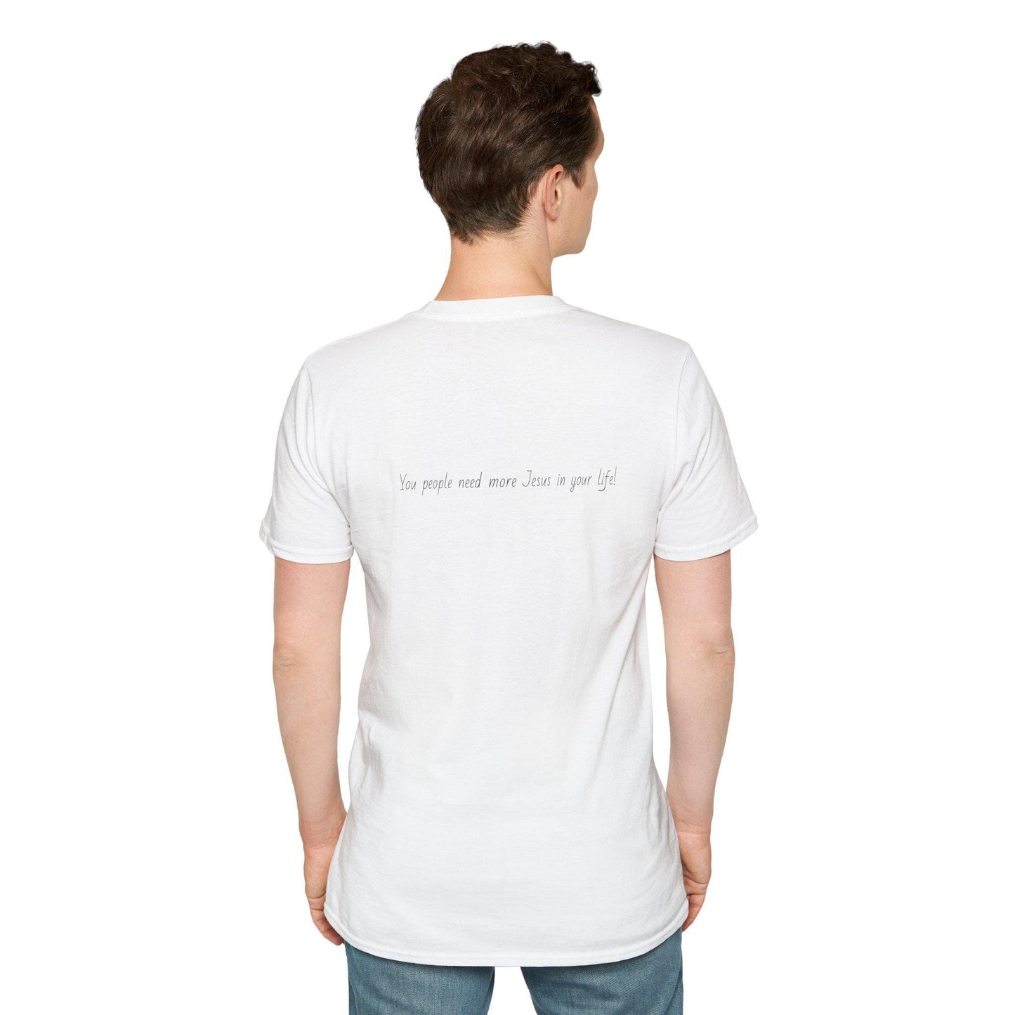 Raccoon Jesus Unisex T-Shirt, Christian Graphic Tee, Religious Gift, Jesus Lover Shirt,