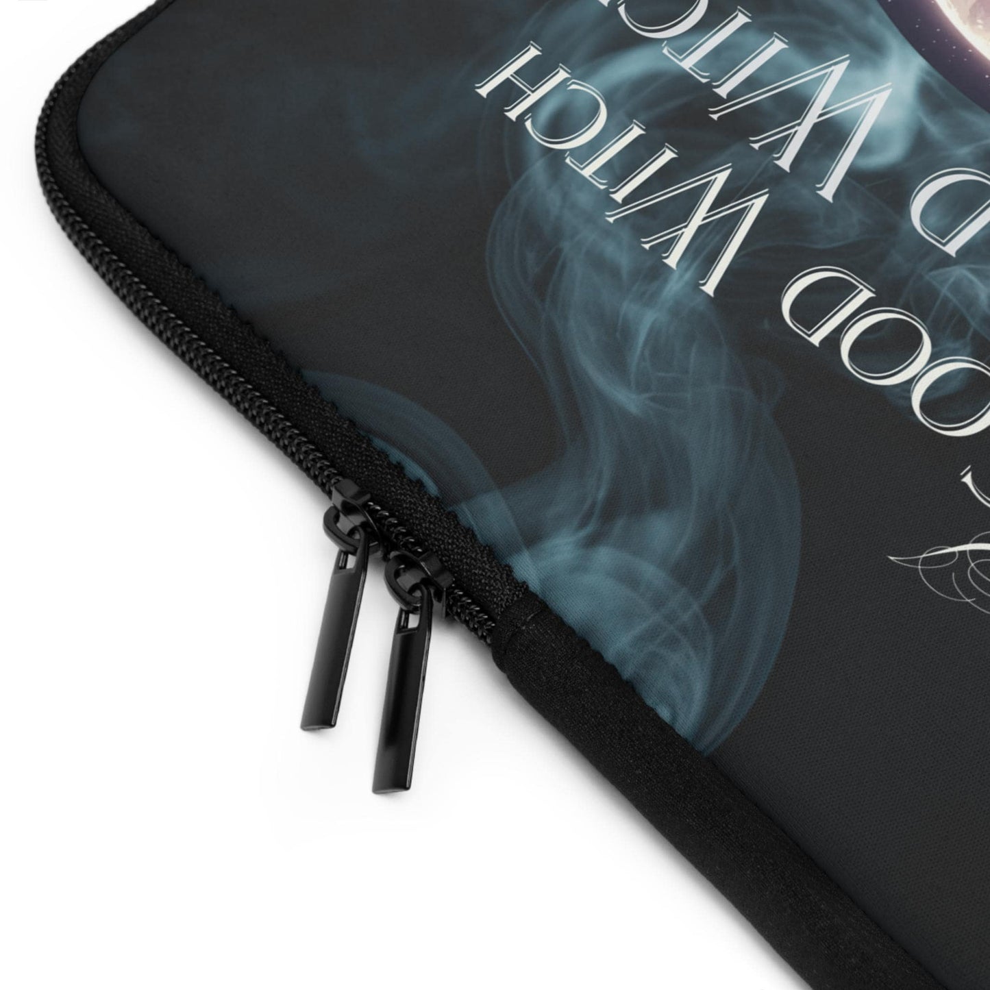 Witch Laptop Sleeve, Good Witch Bad Witch Design, Halloween Witch Gift, Witchy Tech Accessories, Wiccan Laptop Cover, Pagan Protective Case