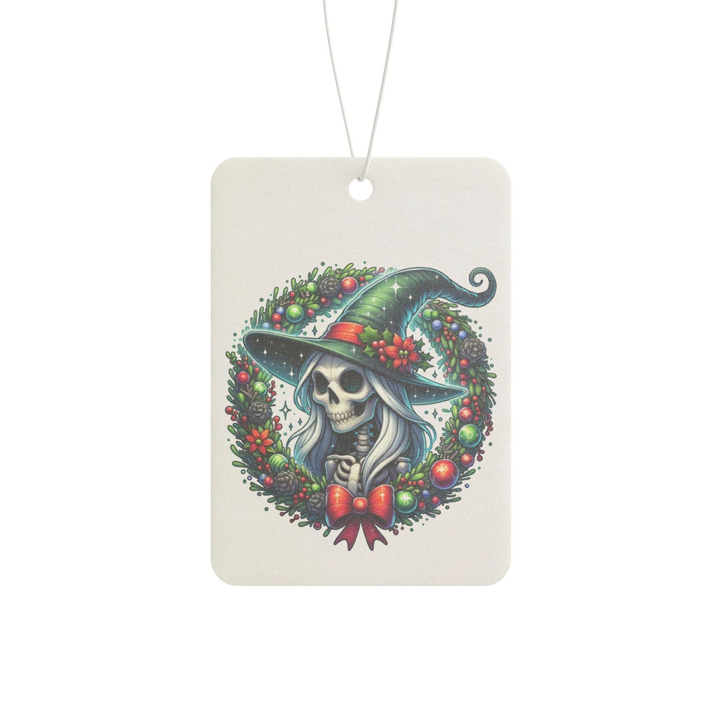Car Air Freshener - Christmas Witch, Holiday Car Accessory, Festive Car Decor, Seasonal Car Scent, Xmas Gift for Drivers