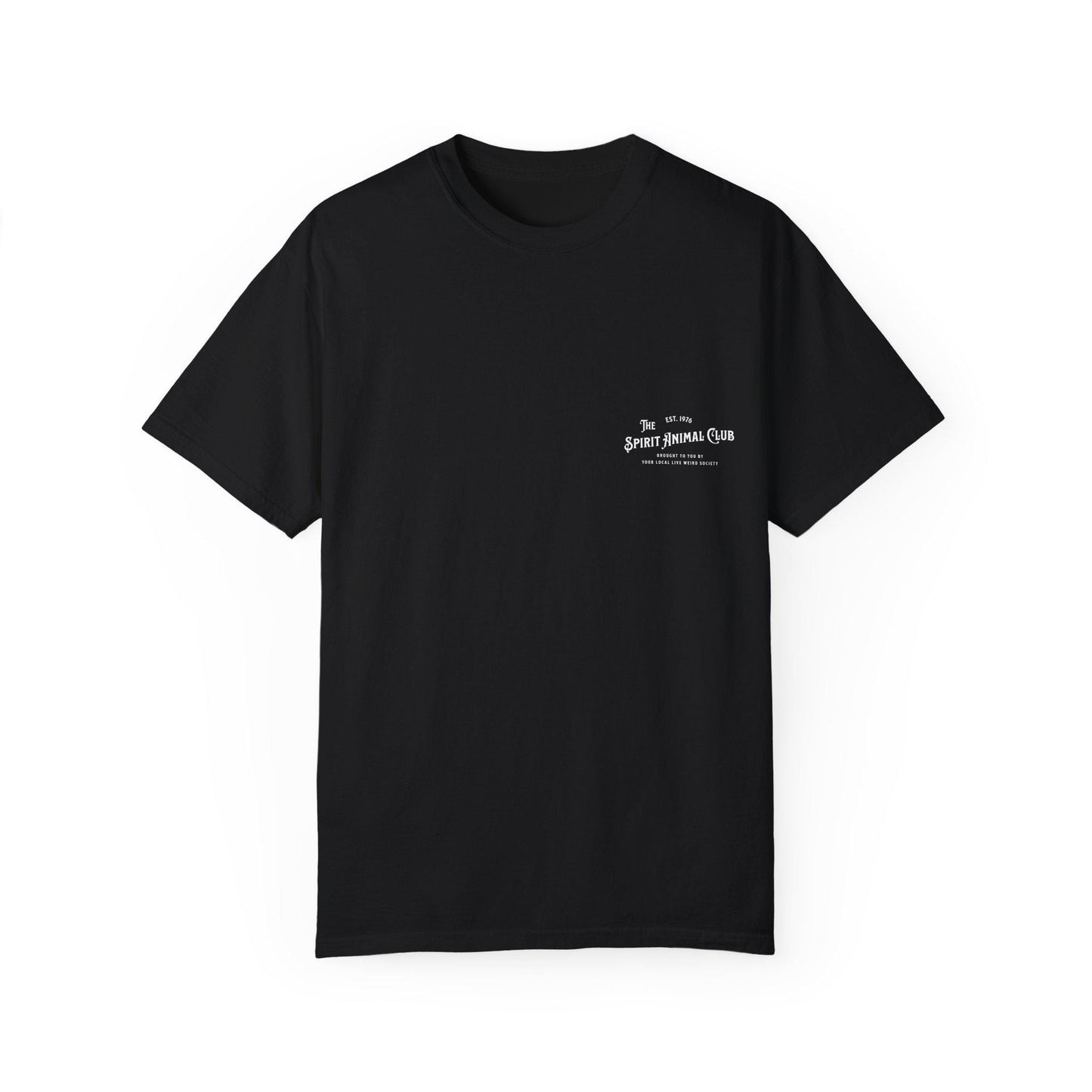 Gothic Spirit Animal Grumpy Goat T-Shirt, Alternative Style Tee, Unique Graphic Shirt, Dark Animal Lover Top, Occult Clothing
