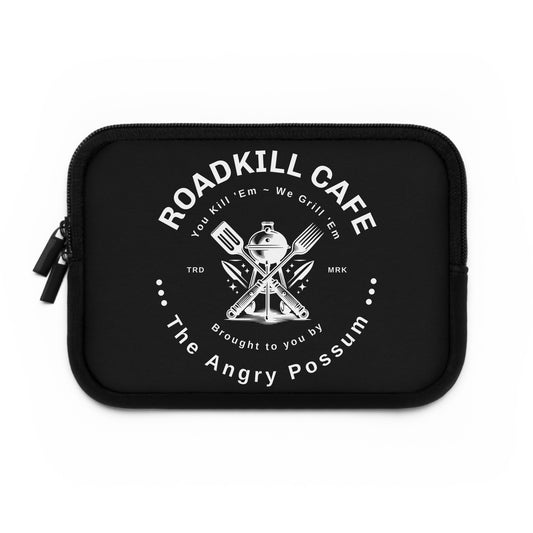 Laptop Sleeve, Roadkill Cafe Angry Possum Design, Funny Tech Accessory, Laptop Case, Computer Cover, Tablet Sleeve, Geeky Gift