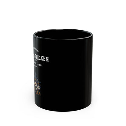 Wicked Chicken - Black Mug (11oz, 15oz)