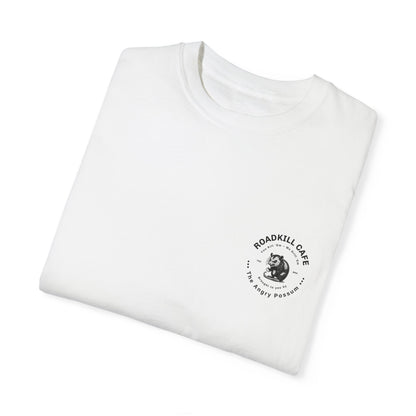 Roadkill Cafe T-shirt, Funny BBQ Shirt, Cute Unisex Tee, Unique Graphic Top, Vintage Style Apparel
