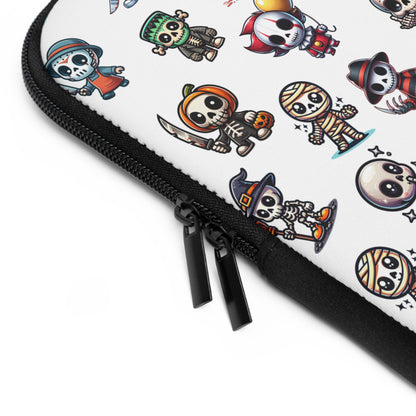 Skeleton Laptop Sleeve, Halloween Laptop Case, Spooky Tech Accessories, Horror Computer Cover, Gothic Tablet Sleeve