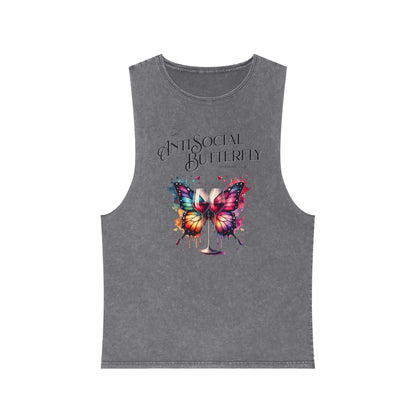 Unisex Stonewash Tank Top