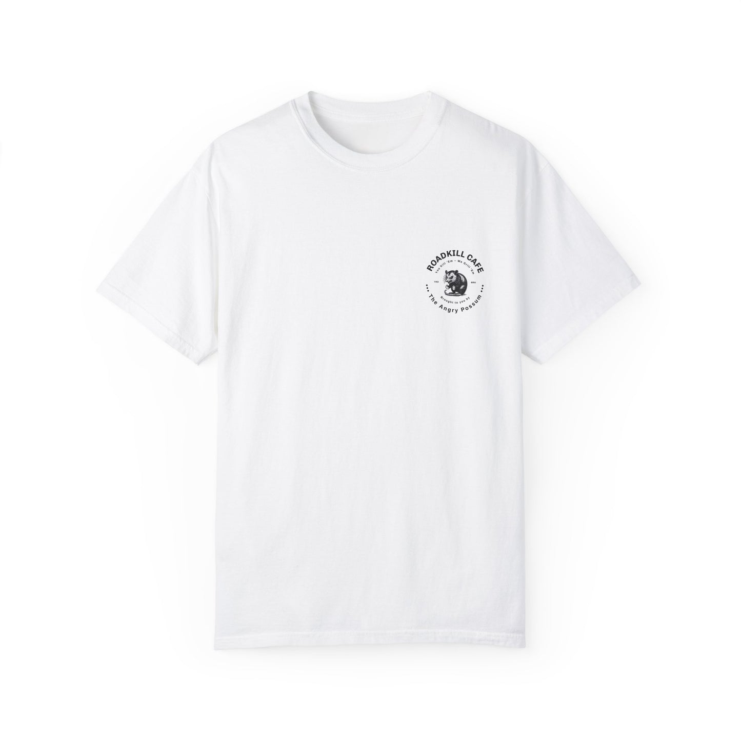 Roadkill Cafe T-shirt, Funny BBQ Shirt, Cute Unisex Tee, Unique Graphic Top, Vintage Style Apparel