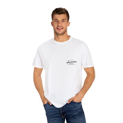 Skeleton Crew Unisex T-shirt, Funny with a Dark Humor Twist,  Party Tee, Graphic Tee, Novelty Shirt