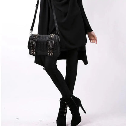 Gothic Skull Rivet Bag