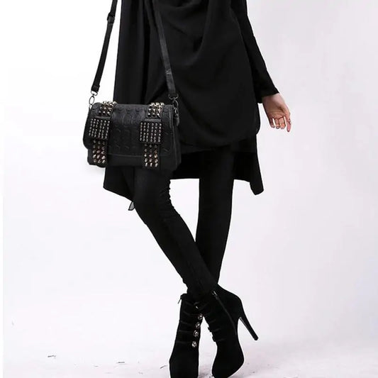 Gothic Skull Rivet Bag