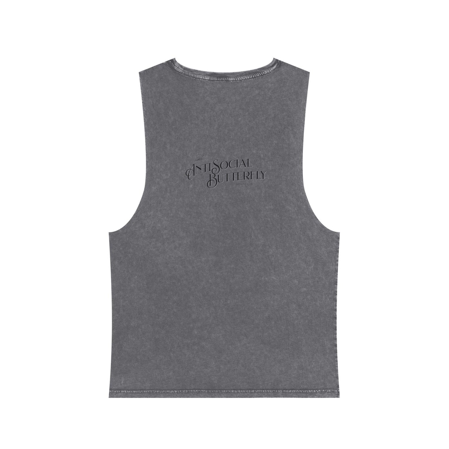Anti-Social Drinking Club - Unisex Stonewash Tank Top