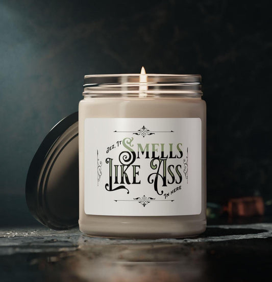 It Smells Like Ass In Here - Scented Soy Candle, 9oz
