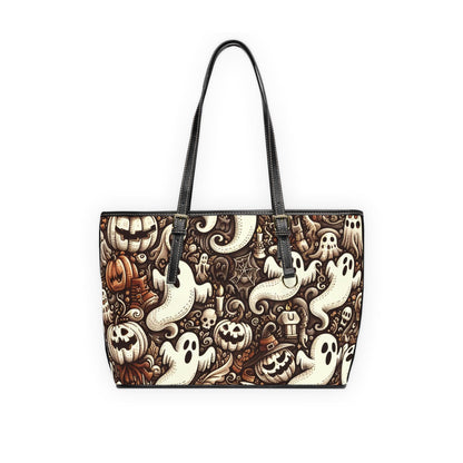 Shoulder Bag, Fall Spooky Halloween Print, Crossbody Purse, Women's Tote, Boho Handbag, Autumn Accessories