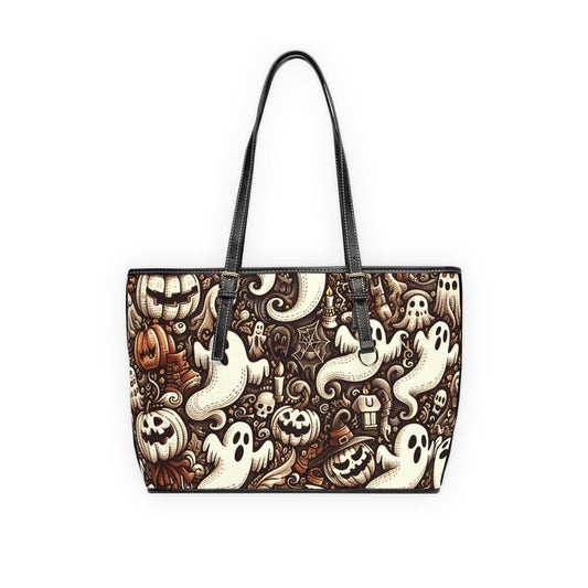 Shoulder Bag, Fall Spooky Halloween Print, Crossbody Purse, Women's Tote, Boho Handbag, Autumn Accessories