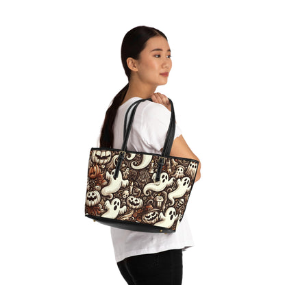 Shoulder Bag, Fall Spooky Halloween Print, Crossbody Purse, Women's Tote, Boho Handbag, Autumn Accessories