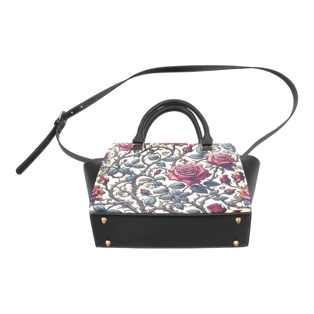 Rivet Shoulder Handbag