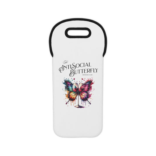 AntiSocial Drinking Club Wine Tote Bag