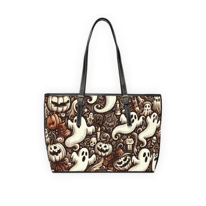 Shoulder Bag, Fall Spooky Halloween Print, Crossbody Purse, Women's Tote, Boho Handbag, Autumn Accessories