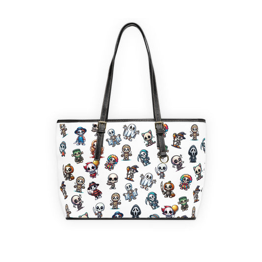 Satchel Bag,Creepy Cute Skeleton Slashers,Purse,Handbag,Shoulder Bag,Bag for Women,Halloween Bag