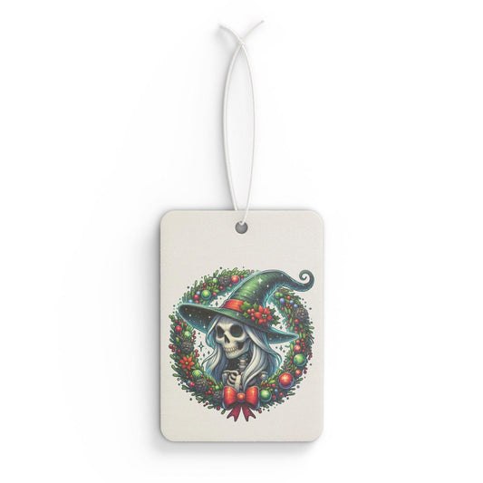 Car Air Freshener - Christmas Witch, Holiday Car Accessory, Festive Car Decor, Seasonal Car Scent, Xmas Gift for Drivers