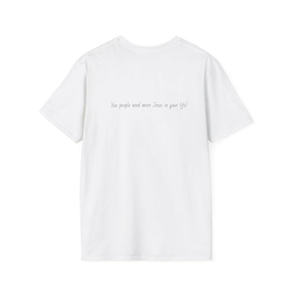 Raccoon Jesus Unisex T-Shirt, Christian Graphic Tee, Religious Gift, Jesus Lover Shirt,