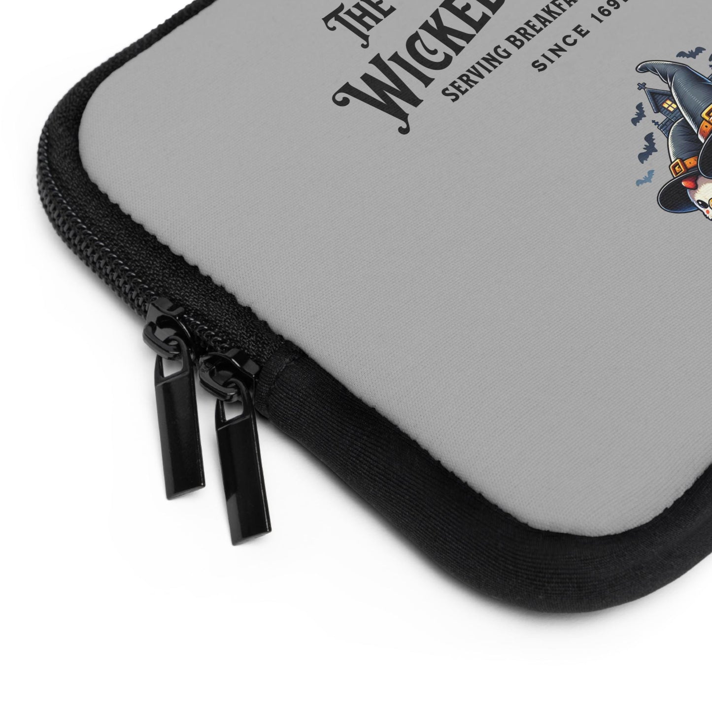The Wicked Chicken Laptop Sleeve, Rooster Farmhouse Design, Animal Lover Gift, Protective Case for Computer, Poultry Theme Accessories