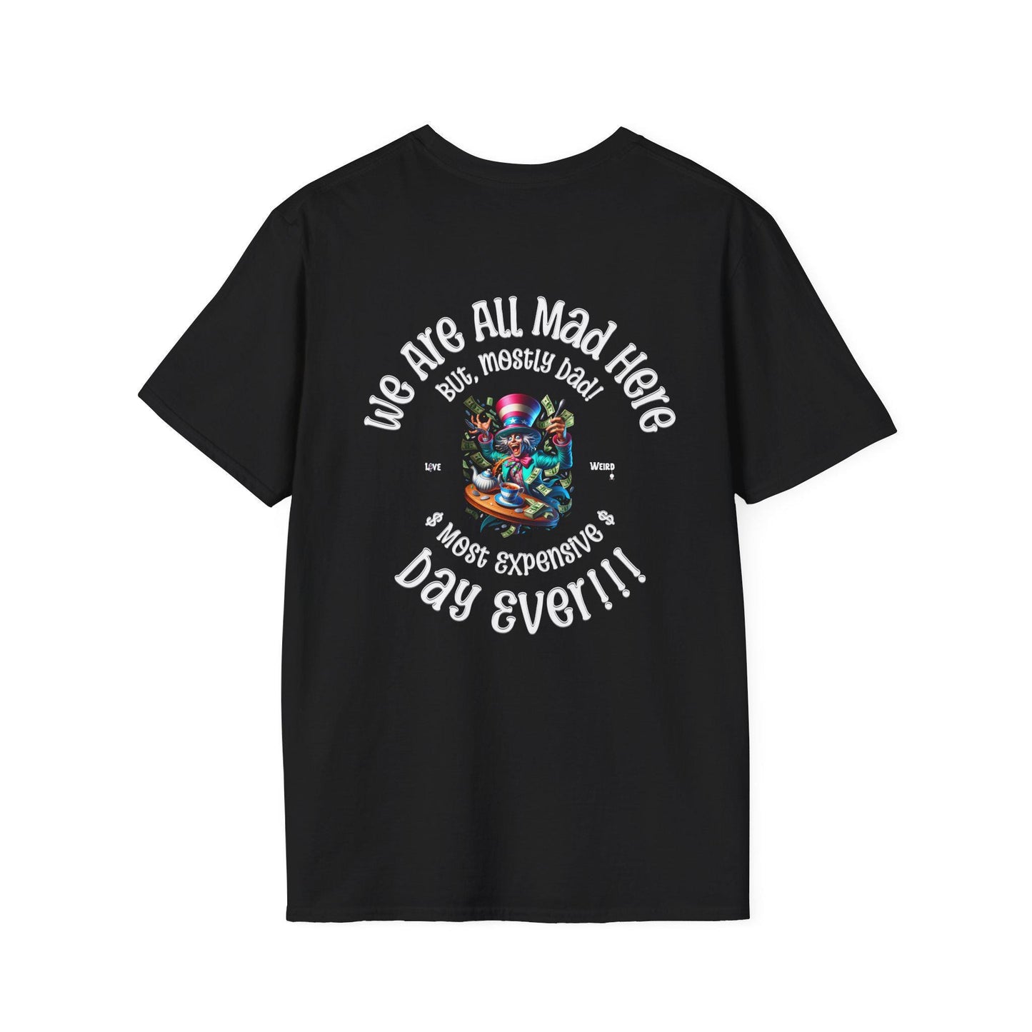 Black - Most Expensive Day Ever Vacation Unisex T-Shirt, Travel Tee, Holiday Apparel, Funny Trip Shirt, Beach Vacation Top