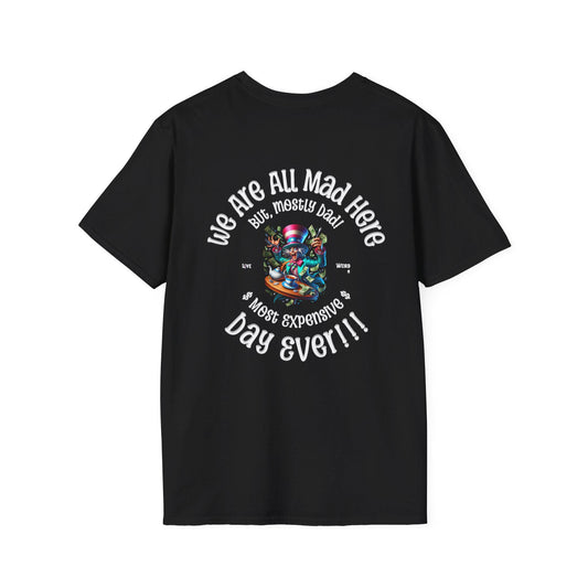 Black - Most Expensive Day Ever Vacation Unisex T-Shirt, Travel Tee, Holiday Apparel, Funny Trip Shirt, Beach Vacation Top