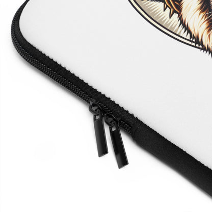 Laptop Sleeve - Jesus Raccoon, Cute Animal Print, Christian Gift, Bible Study, Religious Tech Accessory