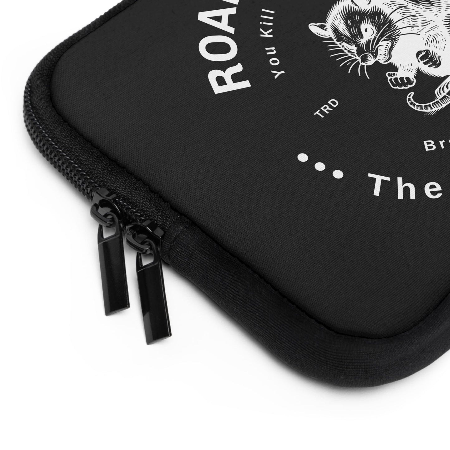 Laptop Sleeve - Roadkill Cafe by the Angry Possum, Computer Case, Protective Cover, Laptop Bag, Sleeve for MacBook, Unique Design